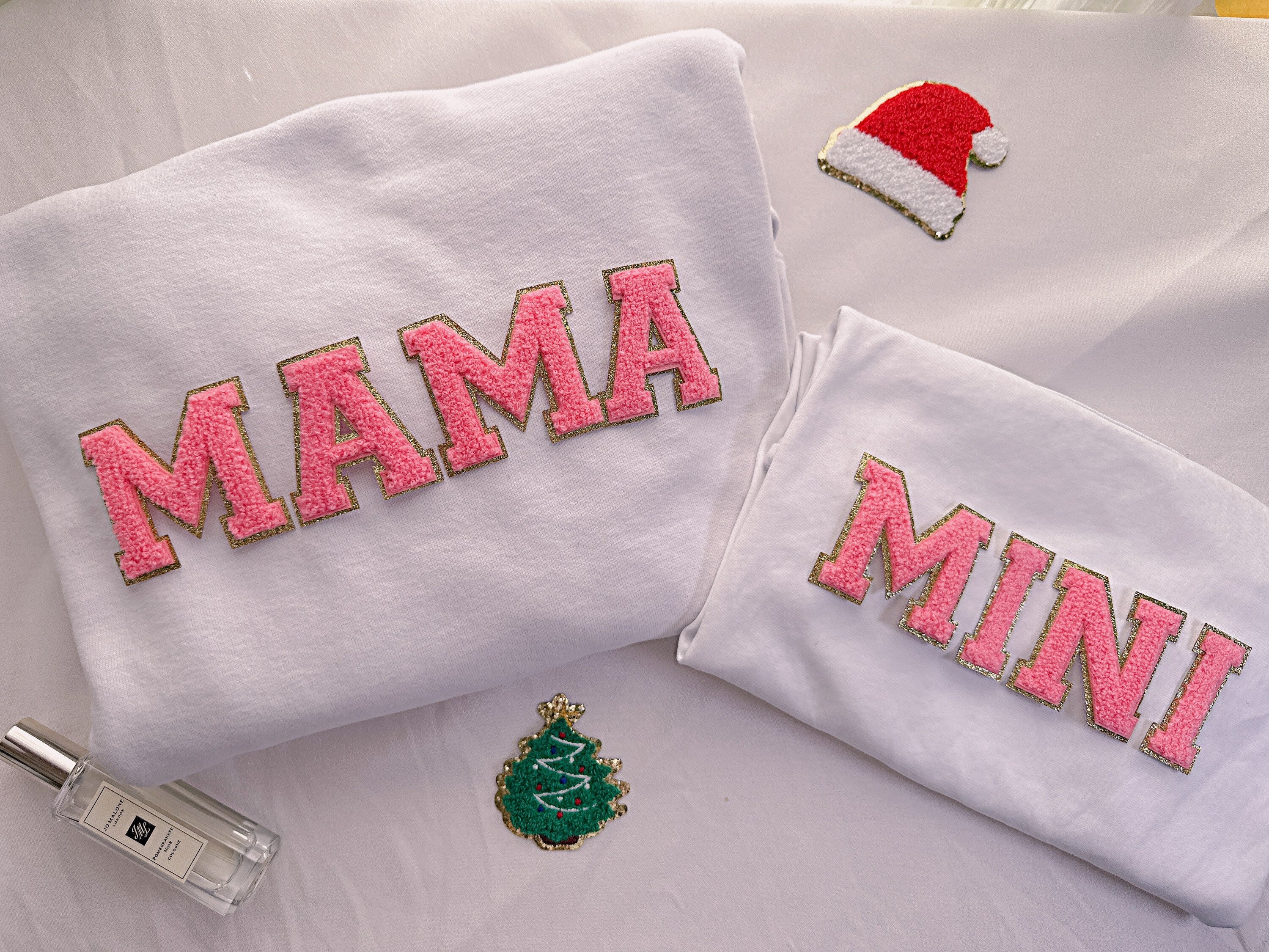 2.35 inch Hot Pink Chenille Letter Patch: Iron On patch, DIY Clothes