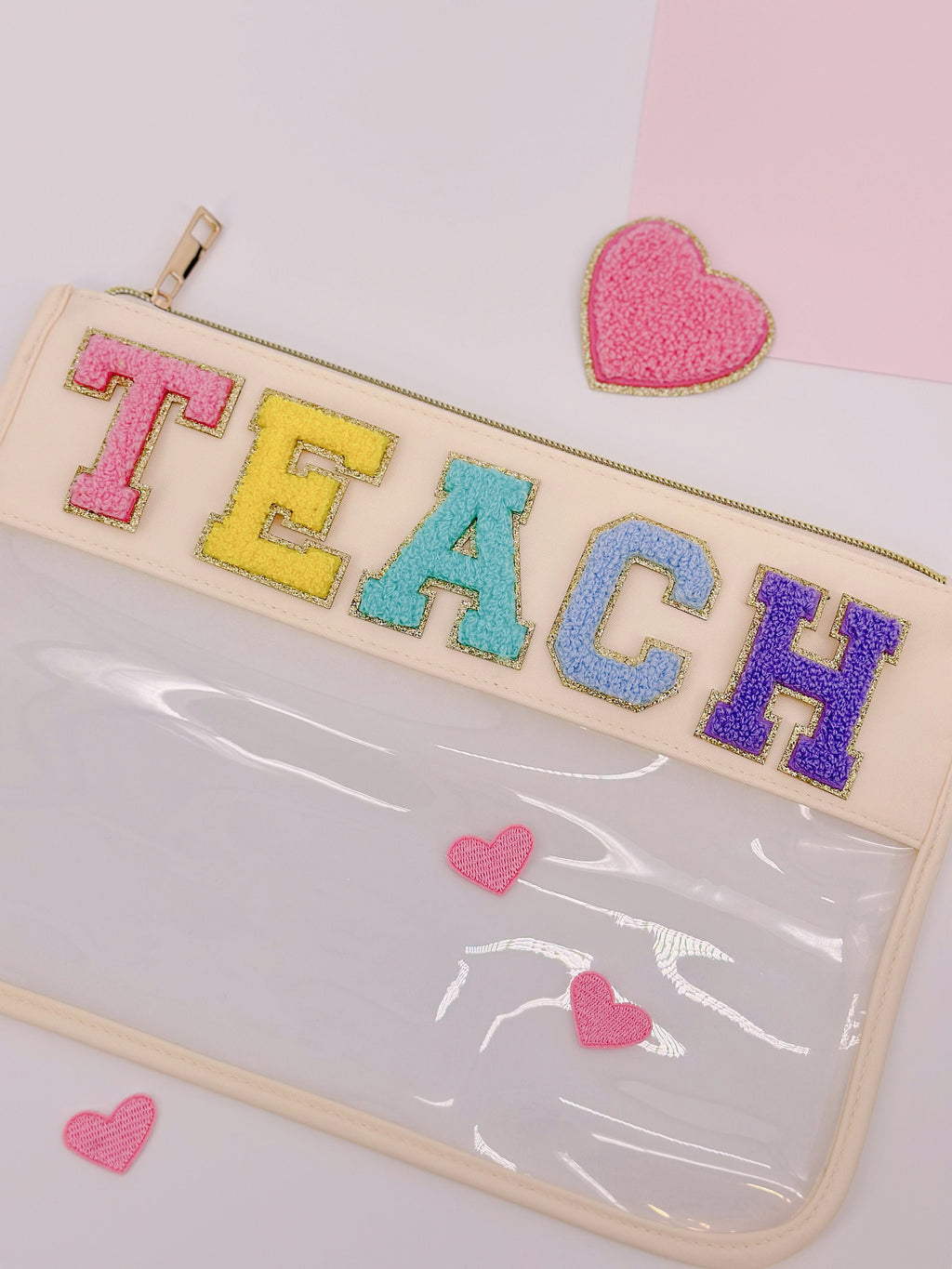 Chenille Letter Patch: 2.15" Iron On DIY Embroidery