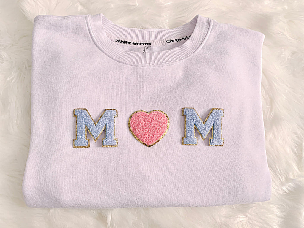 2.35 Inch Chenille Letter Patch: Iron On, Customize Sweatshirts