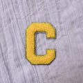 3 Inch Glitter Varsity Chenille Letter Patch - Yellow Color