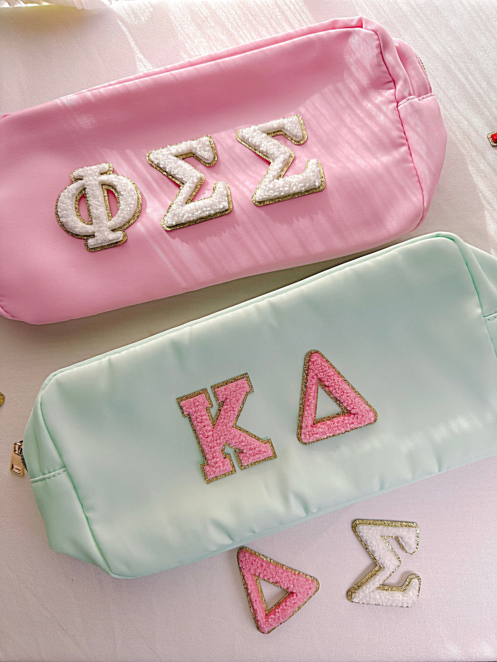 2.15 Inch Chenille Sorority Letter - Sticker Patch