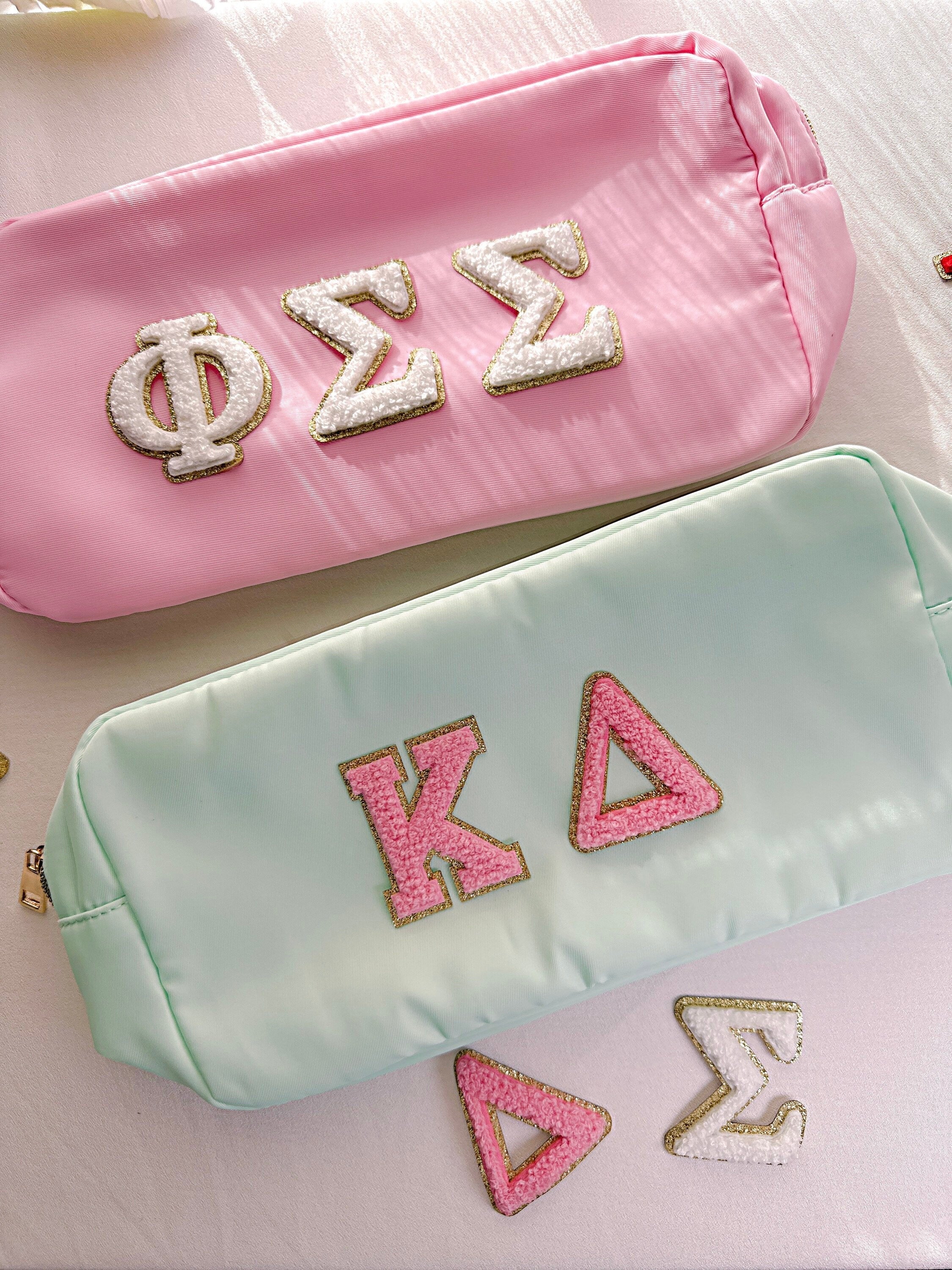 2.15 Inch Chenille Sorority Letter - Sticker Patch