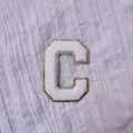 Chenille Letter Patch: 2.36" Iron On Applique