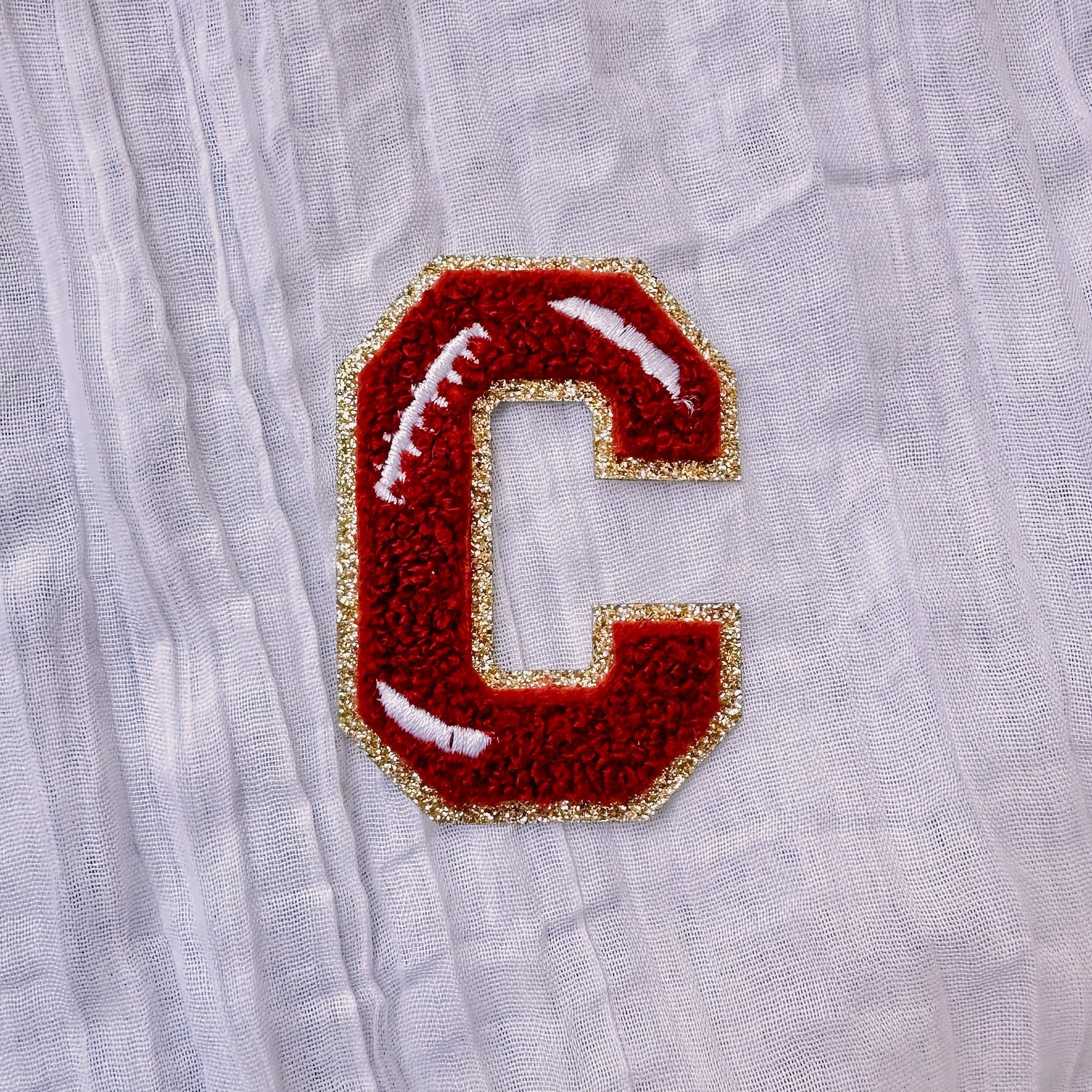 Football Letters - Iron on letters
