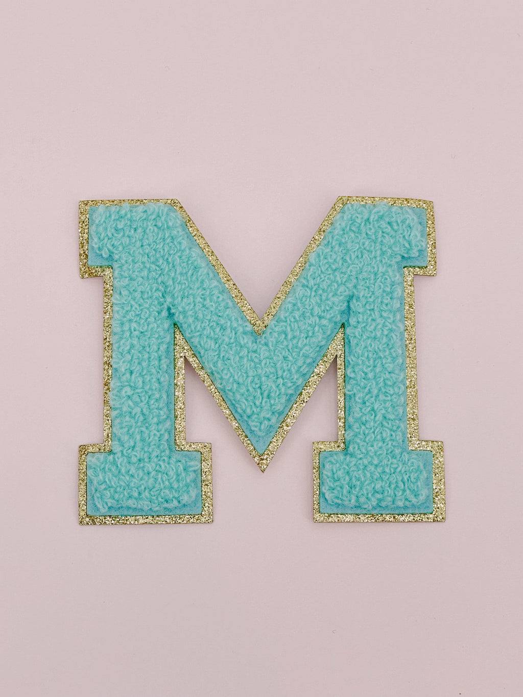 3 Inch Iron-On Chenille Letter Patch