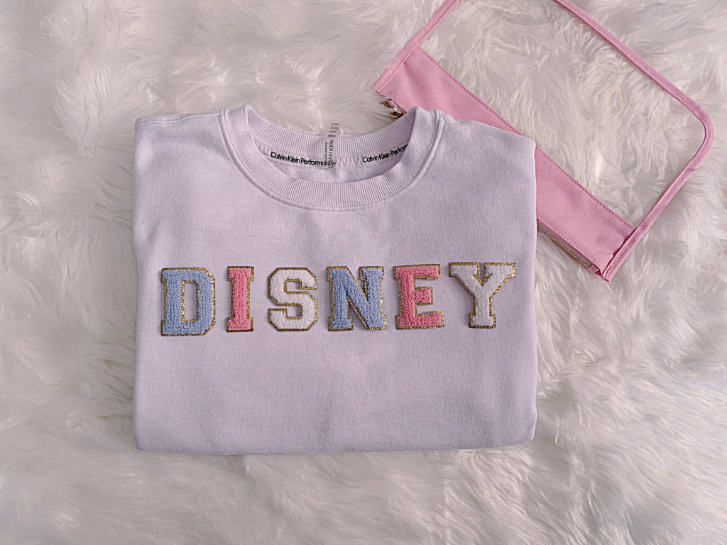 2.35 Inch Chenille Letter Patch: Iron On, Customize Sweatshirts