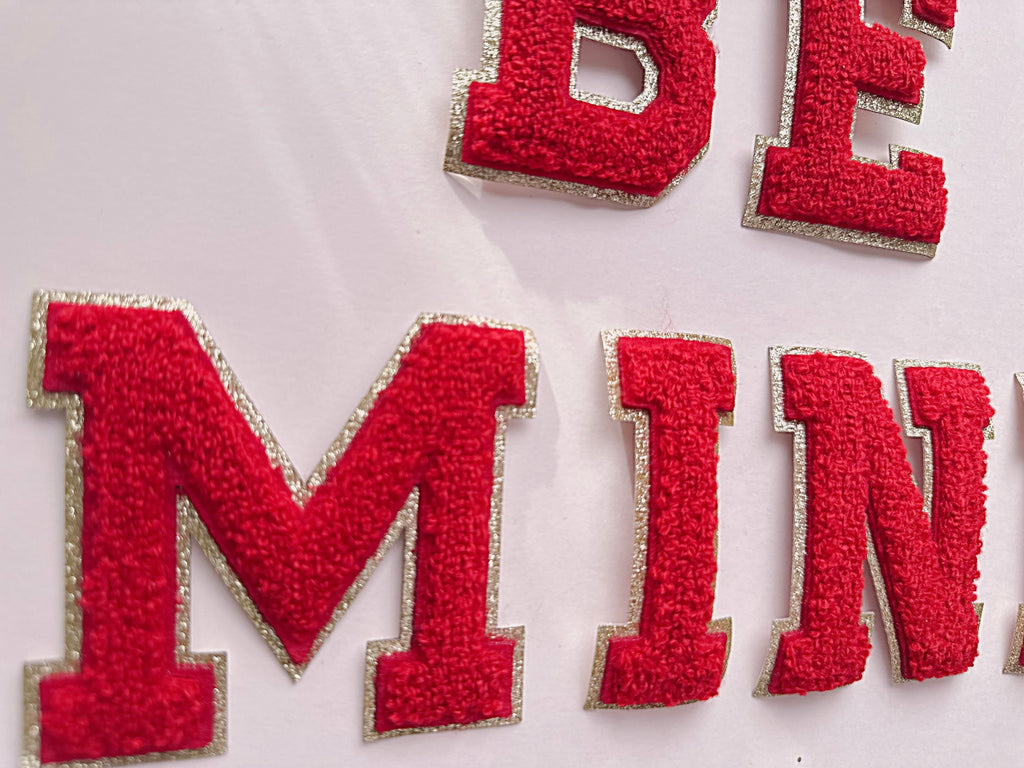 3 Inch Chenille Letter Patch - ChenilleLetters.com