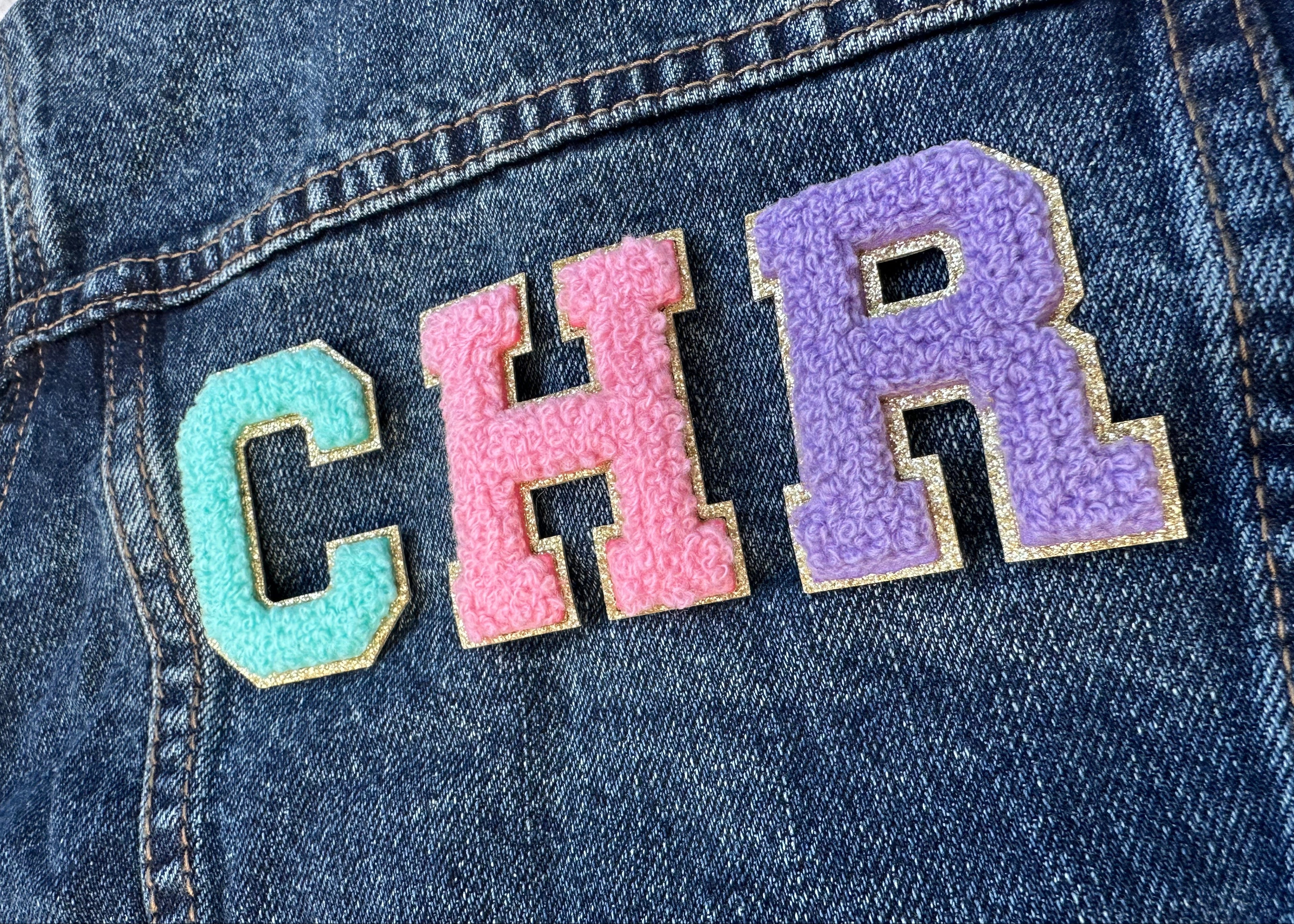 chenille letters