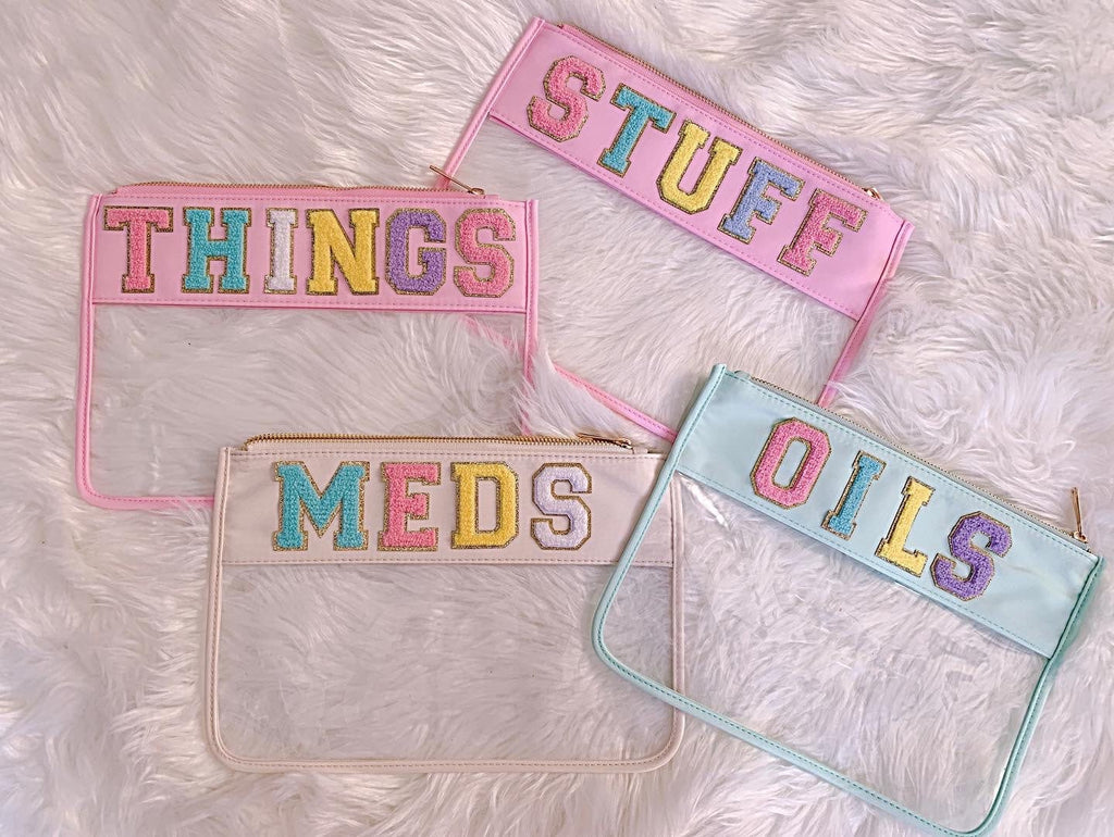 Chenille Letter Stickers: 2.15" Self-Adhesive Patch