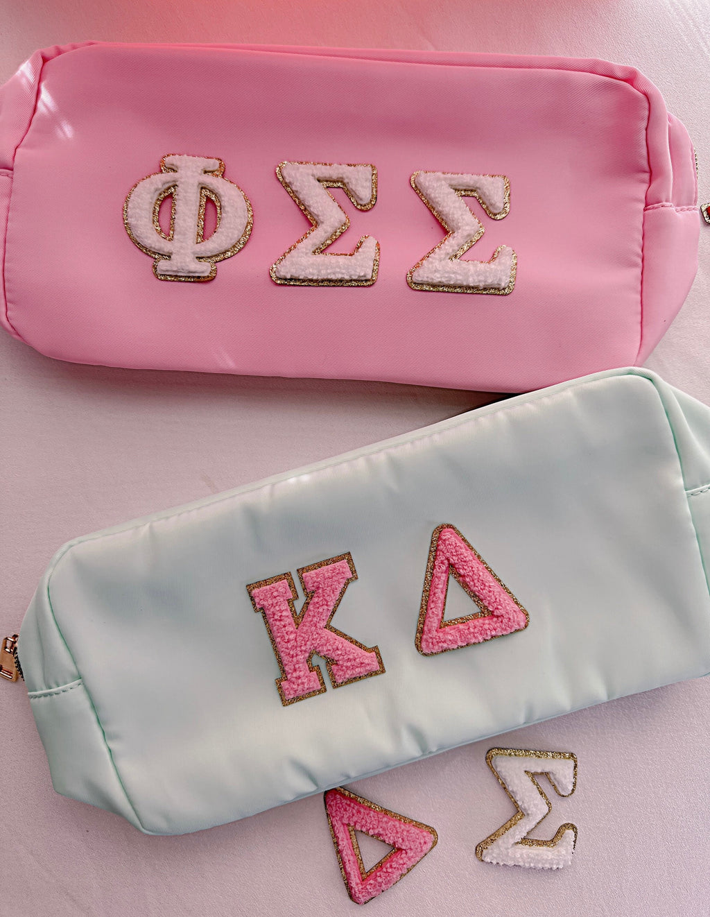 2.15 Inch Chenille Sorority Letter - Sticker Patch