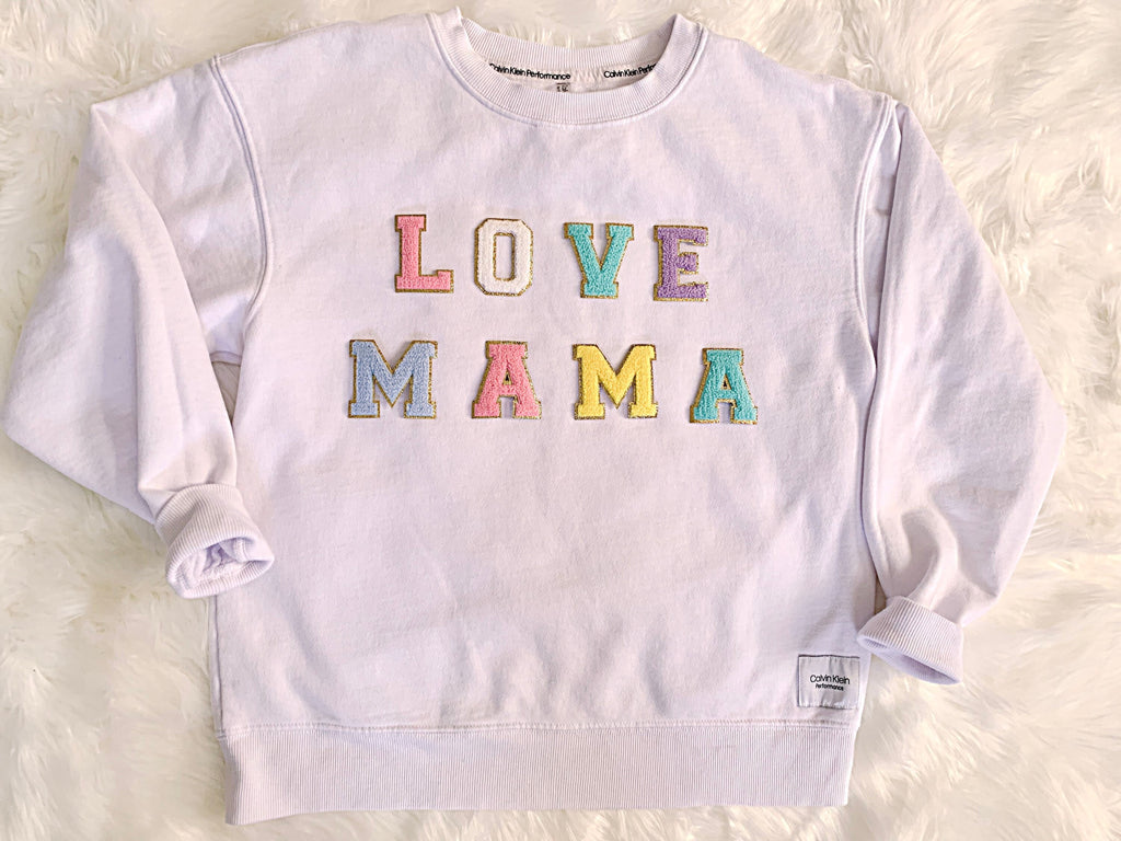 2.35 Inch Chenille Letter Patch: Iron On, Customize Sweatshirts