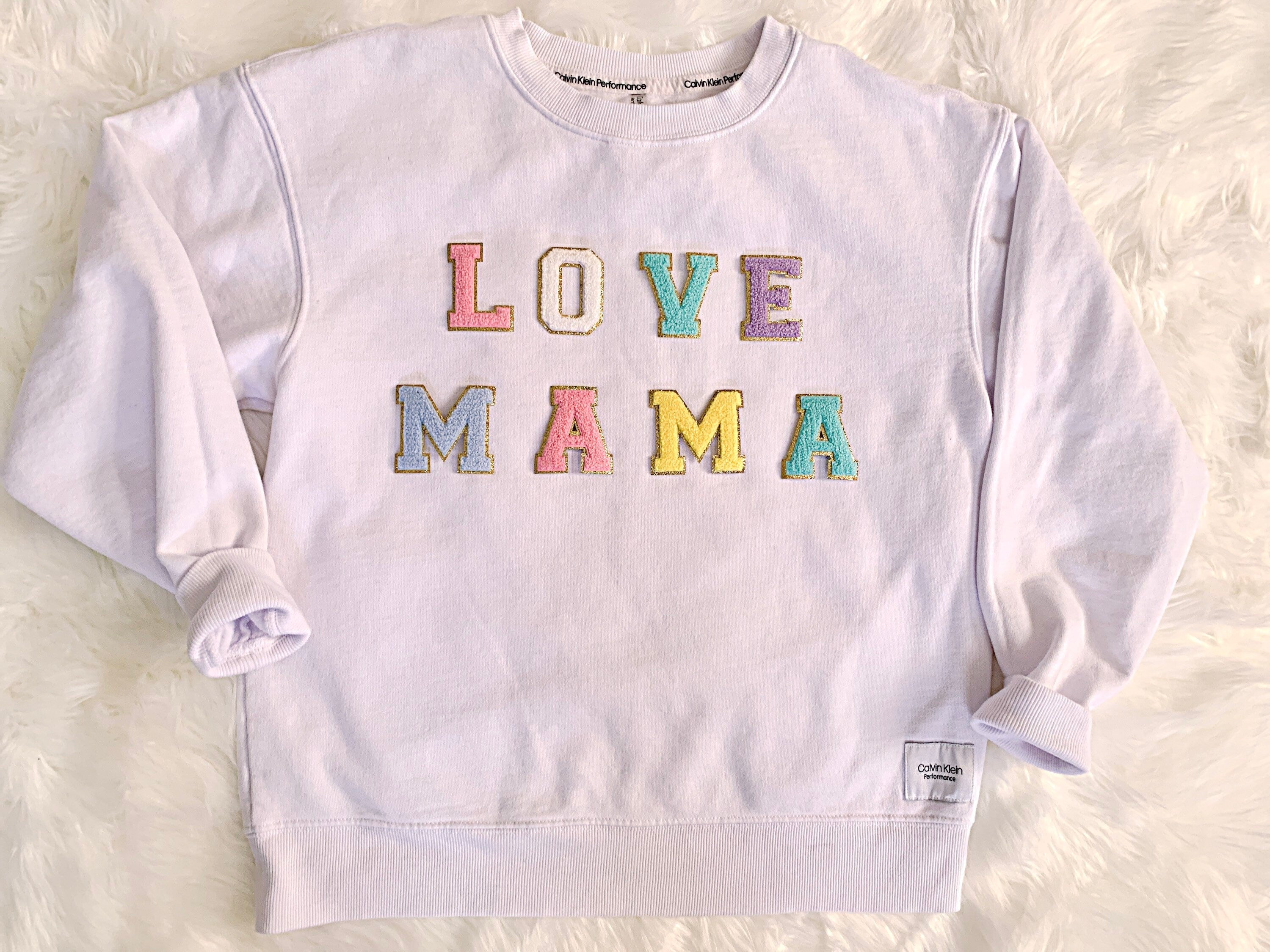 2.35 Inch Chenille Letter Patch: Iron On, Customize Sweatshirts